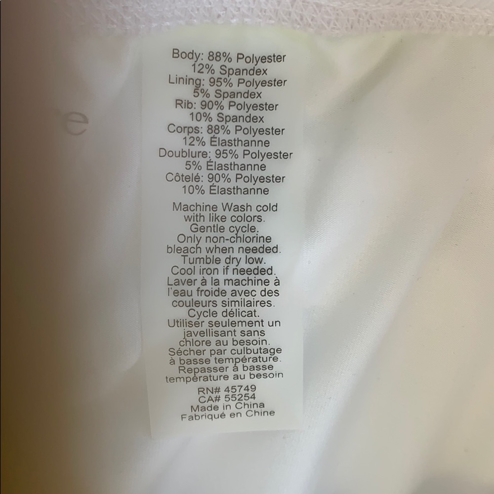 Nanette Lepore Play white sports skort - Picture 8 of 8